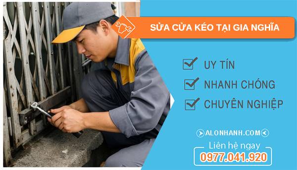 thợ sửa cửa kéo tại gia nghĩa uy tín