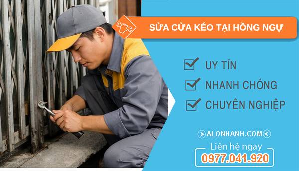 thợ sửa cửa kéo tại hồng ngự uy tín