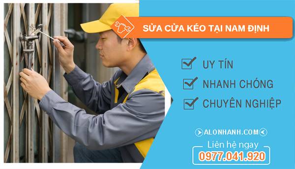 thợ sửa cửa kéo tại nam định giá rẻ