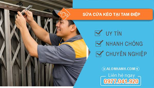 thợ sửa cửa kéo tại tam điệp giá rẻ