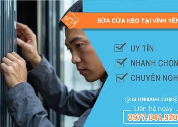 thợ sửa cửa kéo tại vĩnh yên
