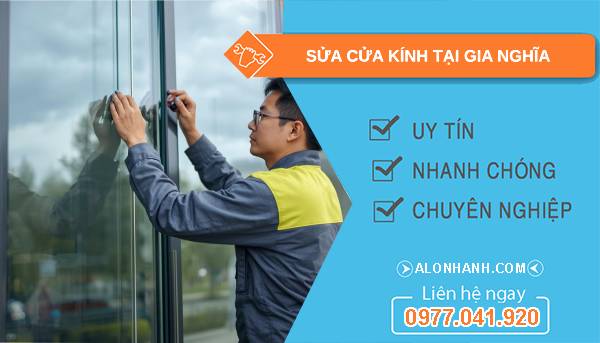 thợ sửa cửa kính tại gia nghĩa giá rẻ