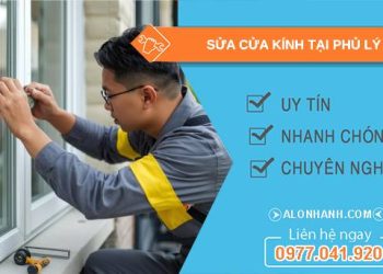 thợ sửa cửa kính tại phủ lý