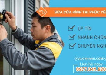thợ sửa cửa kính tại phúc yên