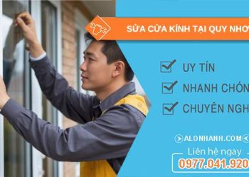 thợ sửa cửa kính tại quy nhơn