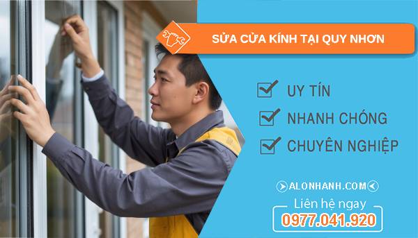 thợ sửa cửa kính tại quy nhơn