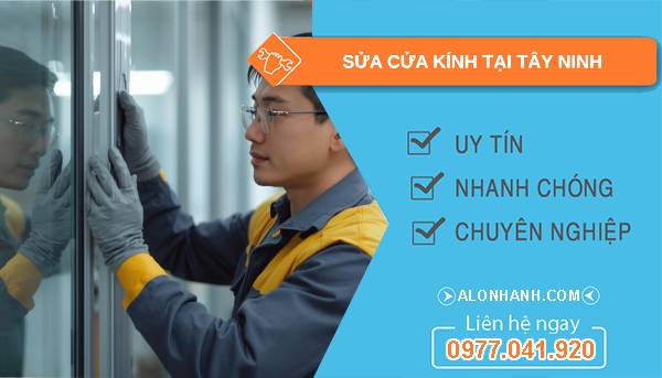 thợ sửa cửa kính tại tây ninh
