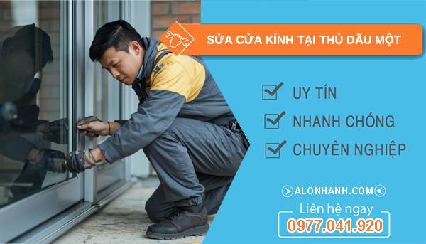 thợ sửa cửa kính tại thủ dầu một giá rẻ