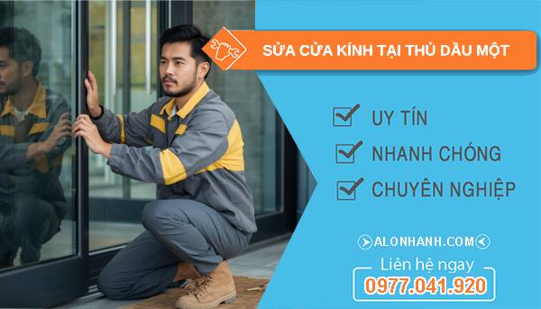 thợ sửa cửa kính tại thủ dầu một