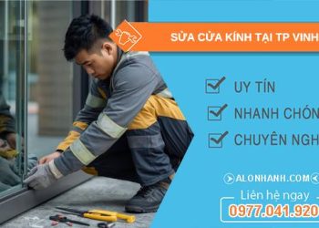 thợ sửa cửa kính tại tp vinh