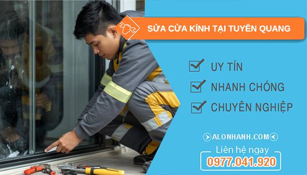 thợ sửa cửa kính tại tuyên quang uy tín