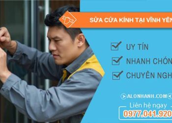 thợ sửa cửa kính tại vĩnh yên