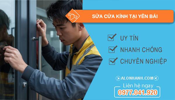 thợ sửa cửa kính tại yên bái