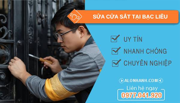 thợ sửa cửa sắt tại bạc liêu giá rẻ