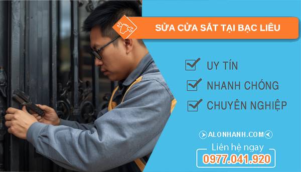 thợ sửa cửa sắt tại bạc liêu
