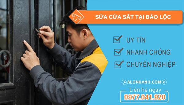 thợ sửa cửa sắt tại bảo lộc