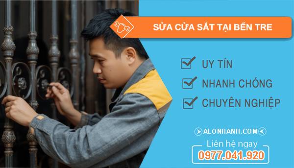 thợ sửa cửa sắt tại bến tre uy tín
