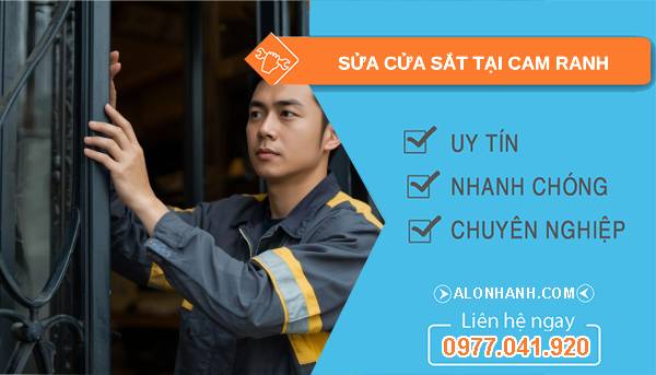 thợ sửa cửa sắt tại cam ranh uy tín