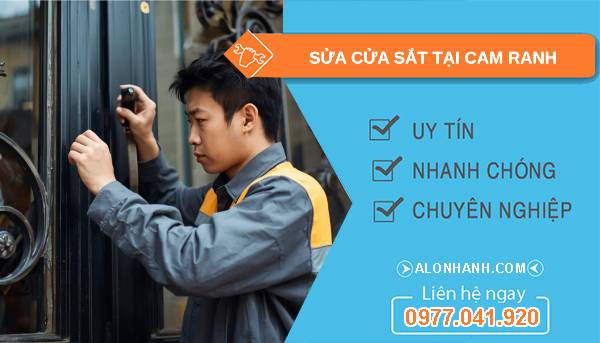 thợ sửa cửa sắt tại cam ranh