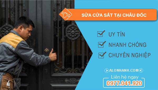 thợ sửa cửa sắt tại châu đốc giá rẻ