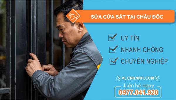 thợ sửa cửa sắt tại châu đốc uy tín