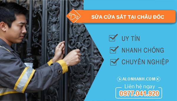 thợ sửa cửa sắt tại châu đốc