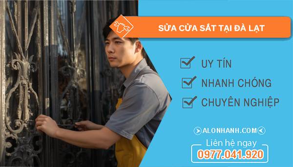 thợ sửa cửa sắt tại đà lạt