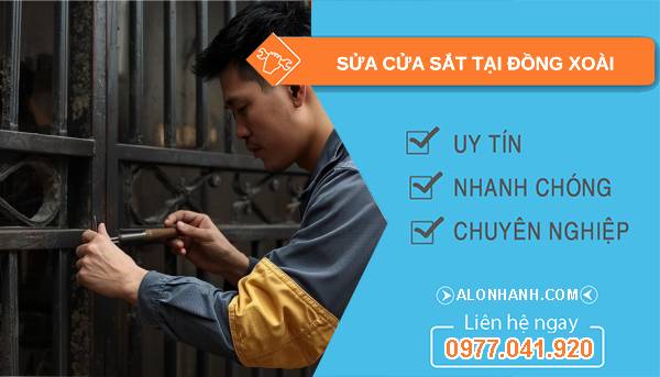 thợ sửa cửa sắt tại đồng xoài uy tín