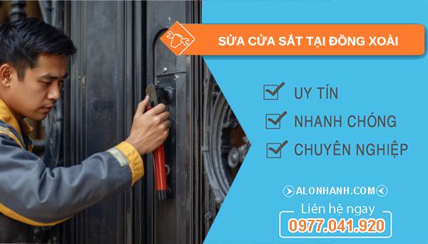 thợ sửa cửa sắt tại đồng xoài