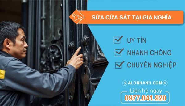 thợ sửa cửa sắt tại gia nghĩa