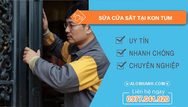 thợ sửa cửa sắt tại kon tum uy tín