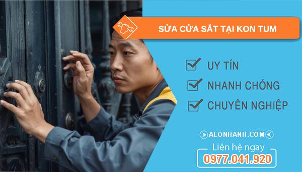 thợ sửa cửa sắt tại kon tum