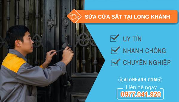 thợ sửa cửa sắt tại long khánh giá rẻ