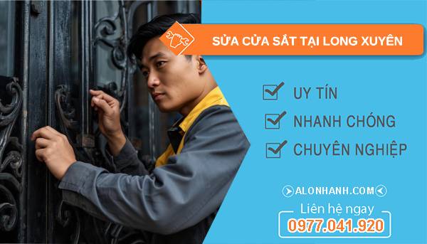 thợ sửa cửa sắt tại long xuyên giá rẻ