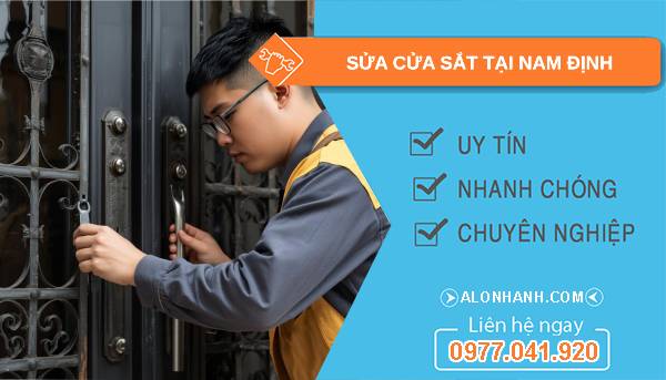 thợ sửa cửa sắt tại nam định