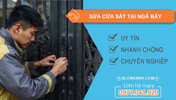 thợ sửa cửa sắt tại ngã bảy giá rẻ