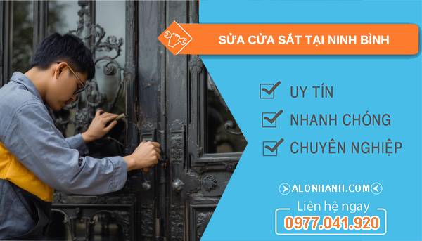 thợ sửa cửa sắt tại ninh bình giá rẻ
