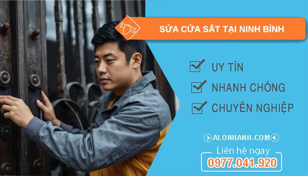 thợ sửa cửa sắt tại ninh bình uy tín