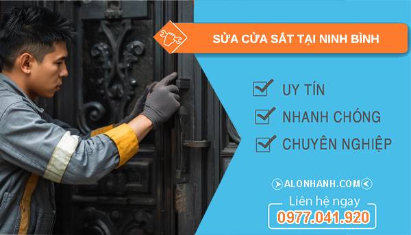 thợ sửa cửa sắt tại ninh bình