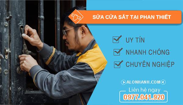 thợ sửa cửa sắt tại phan thiết giá rẻ