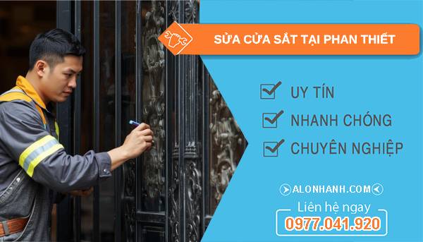 thợ sửa cửa sắt tại phan thiết uy tín