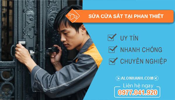 thợ sửa cửa sắt tại phan thiết