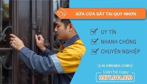 thợ sửa cửa sắt tại quy nhơn