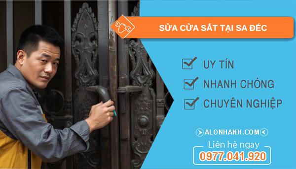 thợ sửa cửa sắt tại sa đéc giá rẻ
