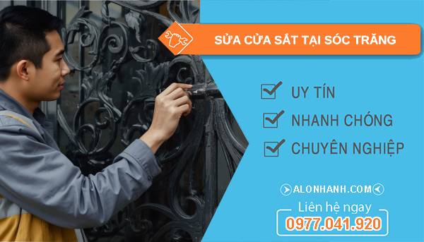 thợ sửa cửa sắt tại sóc trăng giá rẻ