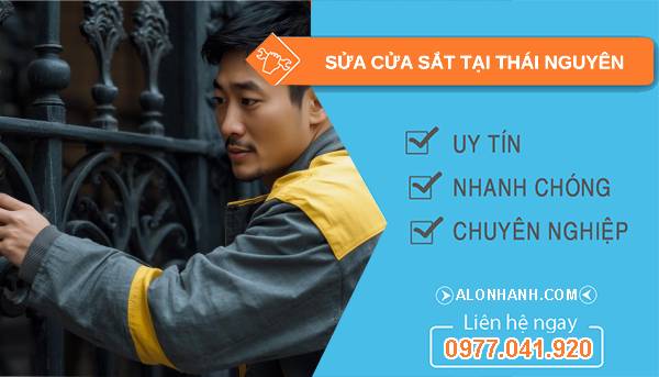 thợ sửa cửa sắt tại thái nguyên uy tín