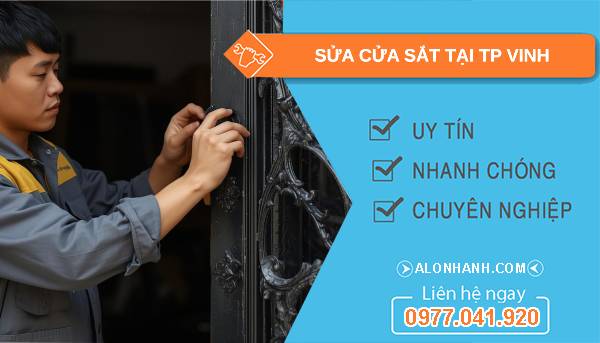 thợ sửa cửa sắt tại tp vinh