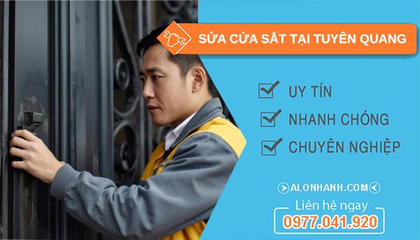 thợ sửa cửa sắt tại tuyên quang uy tín