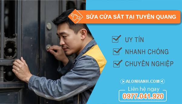 thợ sửa cửa sắt tại tuyên quang