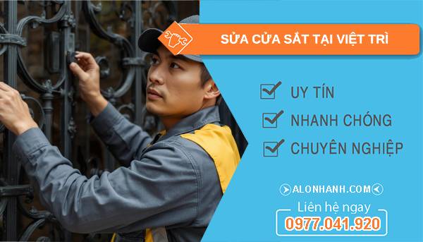 thợ sửa cửa sắt tại việt trì uy tín